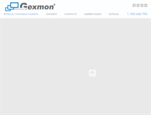 Tablet Screenshot of gexmon.com